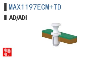 MAX1197ECM+TD